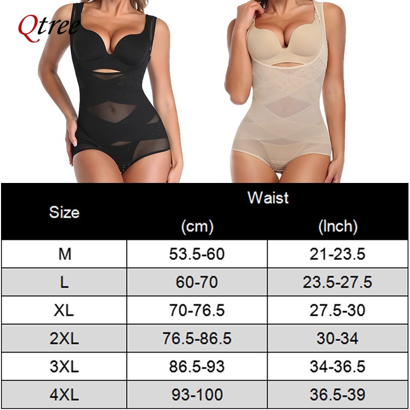 Qtree Fajas Reductoras Women B - Shapewear Bodysuit Firm review and price